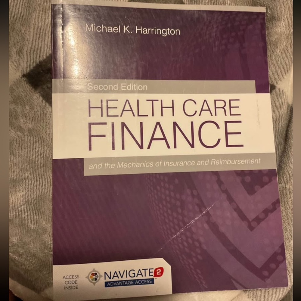 Health Care Finance Second Edition Book